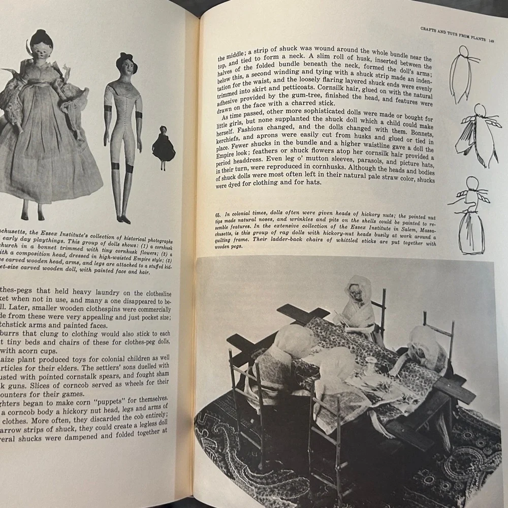 Vintage 1971 Traditional American Crafts Book by Betsey B Creekmore